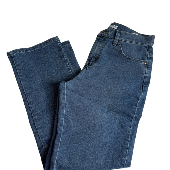 Lee Blue Straight Leg Jeans - Picture 1 of 5